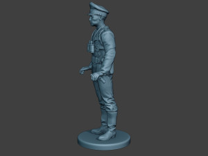 german tank crew ww2 stand gtc1 Modelo de impresión 3D