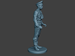 german tank crew ww2 stand gtc1 Modelo de impresión 3D