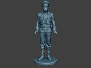 german tank crew ww2 stand gtc1 Modelo de impresión 3D
