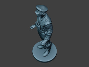 german tank crew ww2 stand gtc1 Modelo de impresión 3D