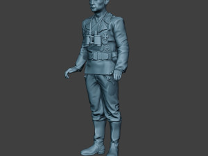 german tank crew ww2 stand gtc1 Modelo de impresión 3D