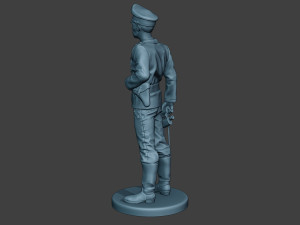 german tank crew unit ww2 stand2 gtc1 3D Принт Модель