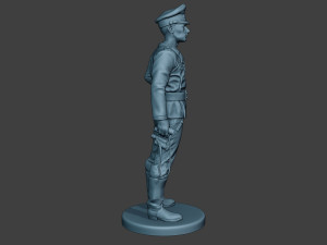 german tank crew unit ww2 stand2 gtc1 3D Принт Модель