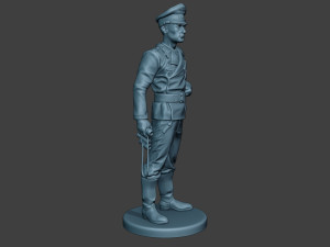 german tank crew unit ww2 stand2 gtc1 3D Принт Модель