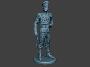 german tank crew unit ww2 stand2 gtc1 3D Принт Модель