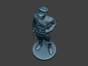 german tank crew unit ww2 stand2 gtc1 3D Принт Модель