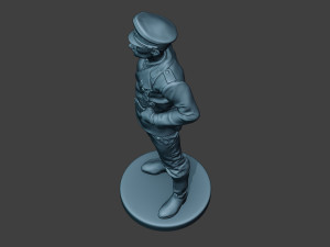 german tank crew unit ww2 stand2 gtc1 3D Принт Модель