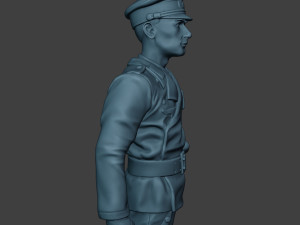 german tank crew unit ww2 stand2 gtc1 3D Принт Модель
