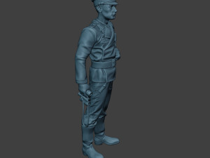 german tank crew unit ww2 stand2 gtc1 3D Принт Модель