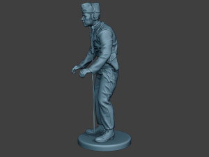 german tank crew unit ww2 commanding gtc1 Modèles 3D en vedette