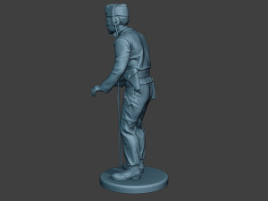 german tank crew unit ww2 commanding gtc1 Modèles 3D en vedette
