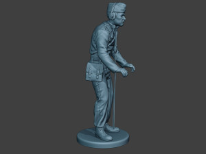 german tank crew unit ww2 commanding gtc1 Modèles 3D en vedette