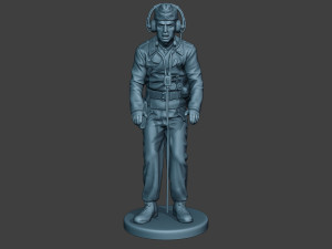 german tank crew unit ww2 commanding gtc1 Modèles 3D en vedette
