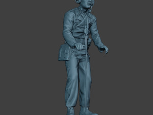 german tank crew unit ww2 commanding gtc1 Modèles 3D en vedette