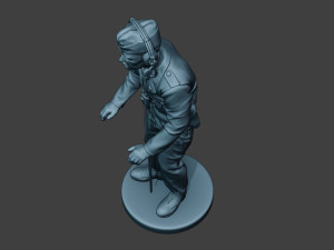german tank crew unit ww2 commanding gtc1 Modèles 3D en vedette