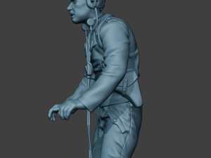 german tank crew unit ww2 commanding gtc1 Modèles 3D en vedette