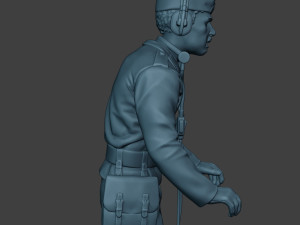 german tank crew unit ww2 commanding gtc1 Modèles 3D en vedette