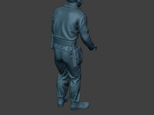 german tank crew unit ww2 commanding gtc1 Modèles 3D en vedette