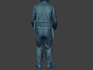 german tank crew unit ww2 commanding gtc1 Modèles 3D en vedette