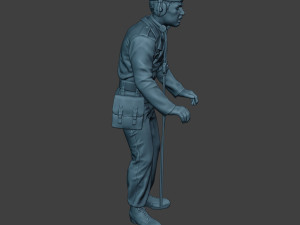 german tank crew unit ww2 commanding gtc1 Modèles 3D en vedette