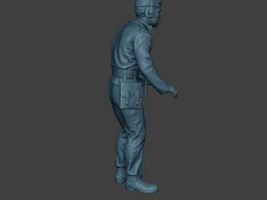 german tank crew unit ww2 commanding gtc1 Modèles 3D en vedette