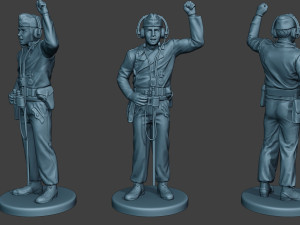 german tank crew unit ww2 action gtc1 3D Print Model
