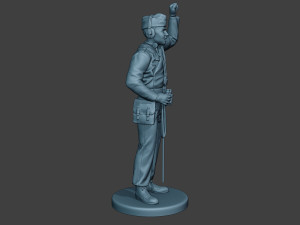 german tank crew unit ww2 action gtc1 3D Принт Модель