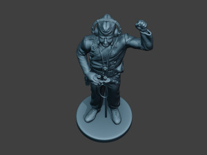 german tank crew unit ww2 action gtc1 3D Принт Модель