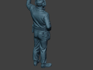 german tank crew unit ww2 action gtc1 3D Принт Модель