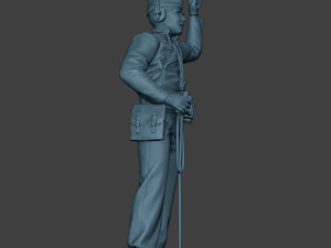 german tank crew unit ww2 action gtc1 3D Принт Модель