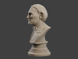 jean eugene robert houdin bust 3D Print Model