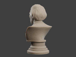 jean eugene robert houdin bust Model do druku 3D