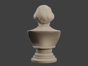 jean eugene robert houdin bust 3D Print Model