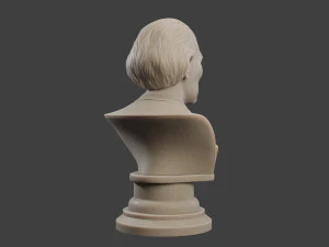 jean eugene robert houdin bust 3D Print Model