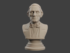 jean eugene robert houdin bust Model do druku 3D