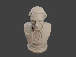 jean eugene robert houdin bust Model do druku 3D