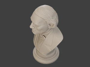 jean eugene robert houdin bust 3D Print Model