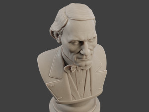 jean eugene robert houdin bust Model do druku 3D