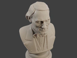jean eugene robert houdin bust 3D Print Model