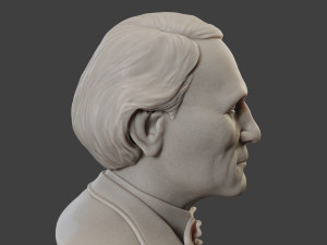 jean eugene robert houdin bust Model do druku 3D