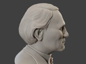 jean eugene robert houdin bust 3D Print Model