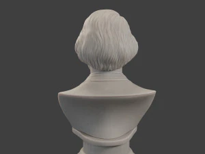jean eugene robert houdin bust 3D Print Model