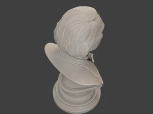jean eugene robert houdin bust 3D Print Model