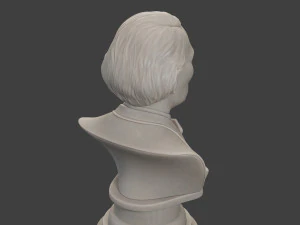 jean eugene robert houdin bust 3D Print Model