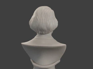jean eugene robert houdin bust 3D Print Model