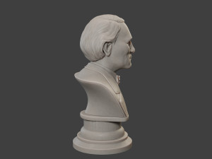jean eugene robert houdin bust Model do druku 3D