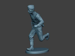 german tank crew unit ww2 run gtc1 3D Print Model