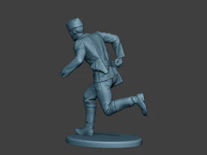 german tank crew unit ww2 run gtc1 3D Print Model