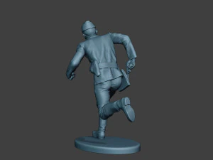 german tank crew unit ww2 run gtc1 3D Print Model