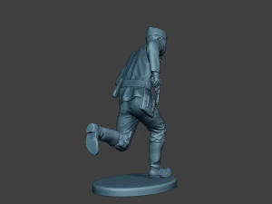 german tank crew unit ww2 run gtc1 3D Print Model